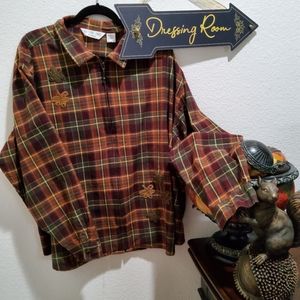 VICTORIA JONES SHIRT JACKET 4X